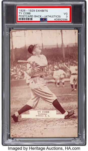 Heritage Bidders Hit Homerun With Ty Cobb Baseball CardAntiques