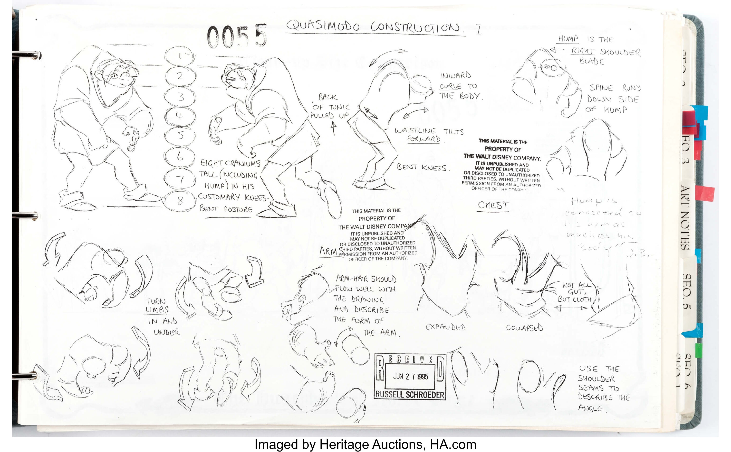 The Hunchback of Notre Dame Publishing Reference Guide (Walt | Lot ...