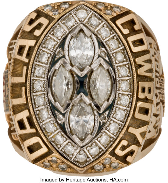 1993 Dallas Cowboys Super Bowl XXVIII Championship Ring Presented