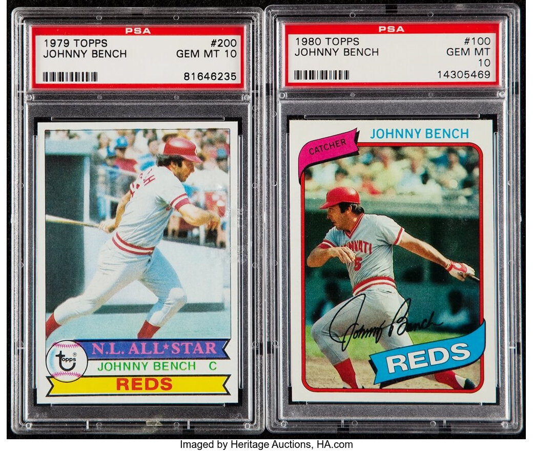 1983 Topps Johnny Bench