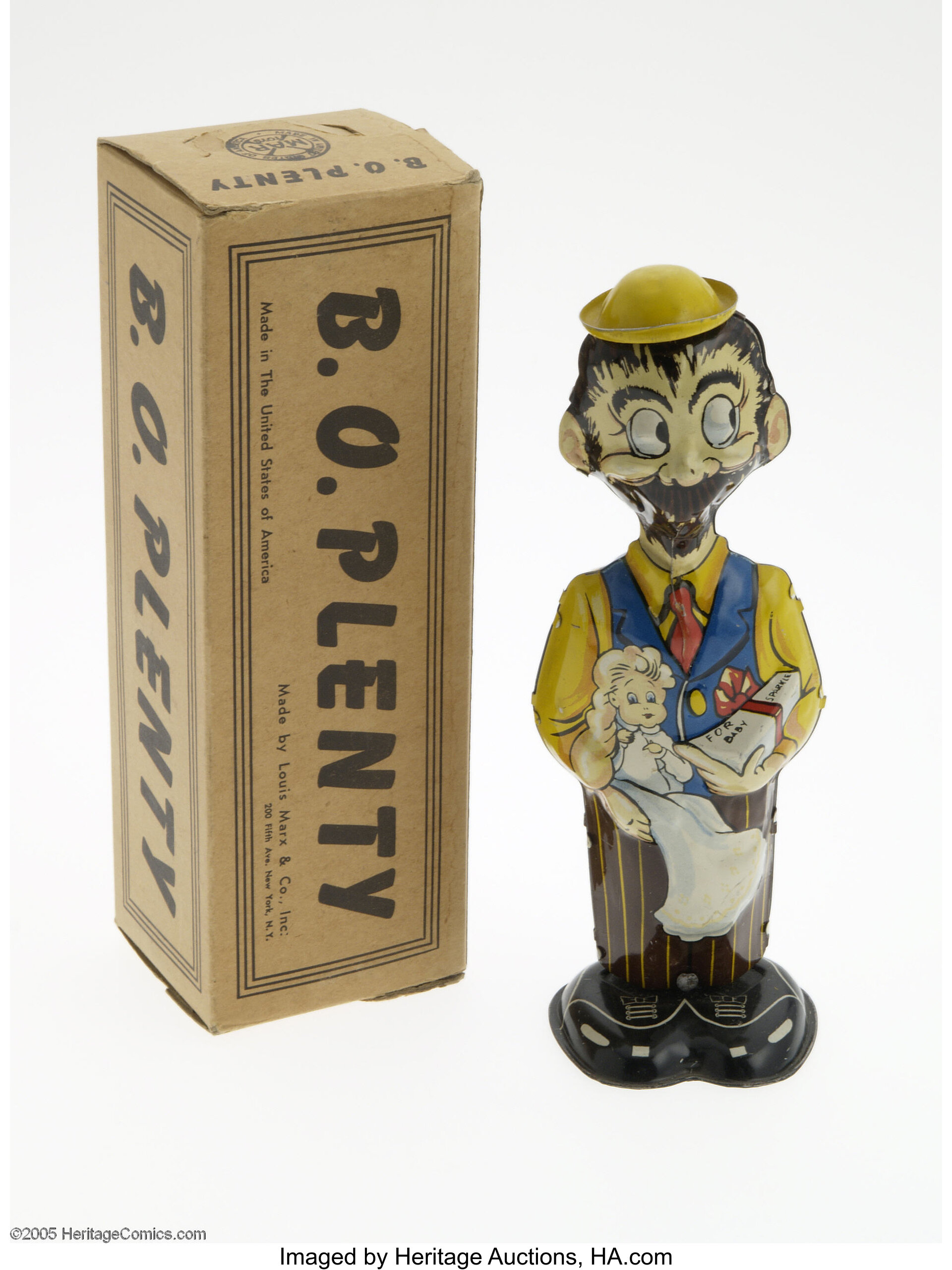 B O Plenty Windup Toy With Box Marx 1947 Here Is B O Plenty Lot 44 Heritage Auctions