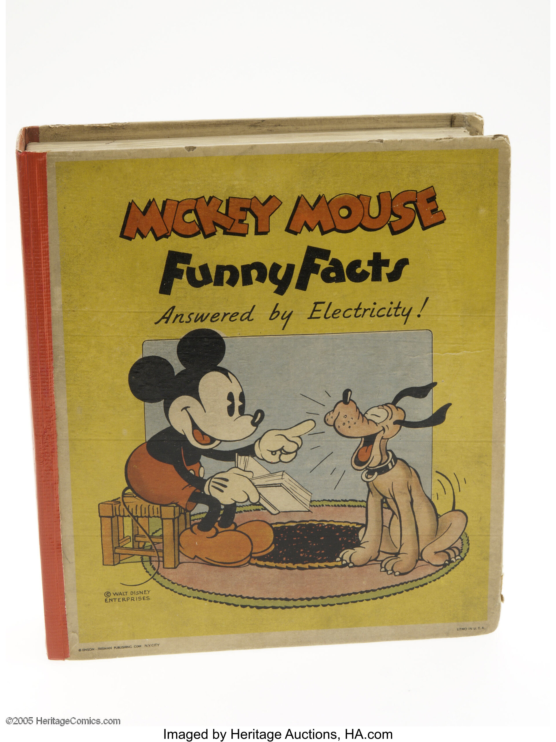 Mickey Mouse Funny Facts Electric Quiz Game Walt Disney Lot 4233 Heritage Auctions