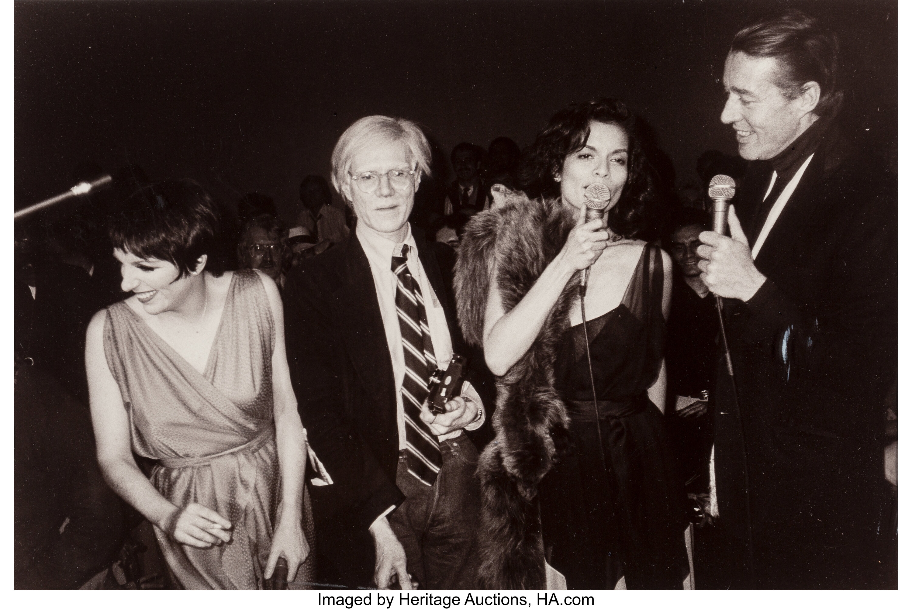 Christopher Makos (American, 1948). The Gang of Four at Studio 54 | Lot  #96033 | Heritage Auctions
