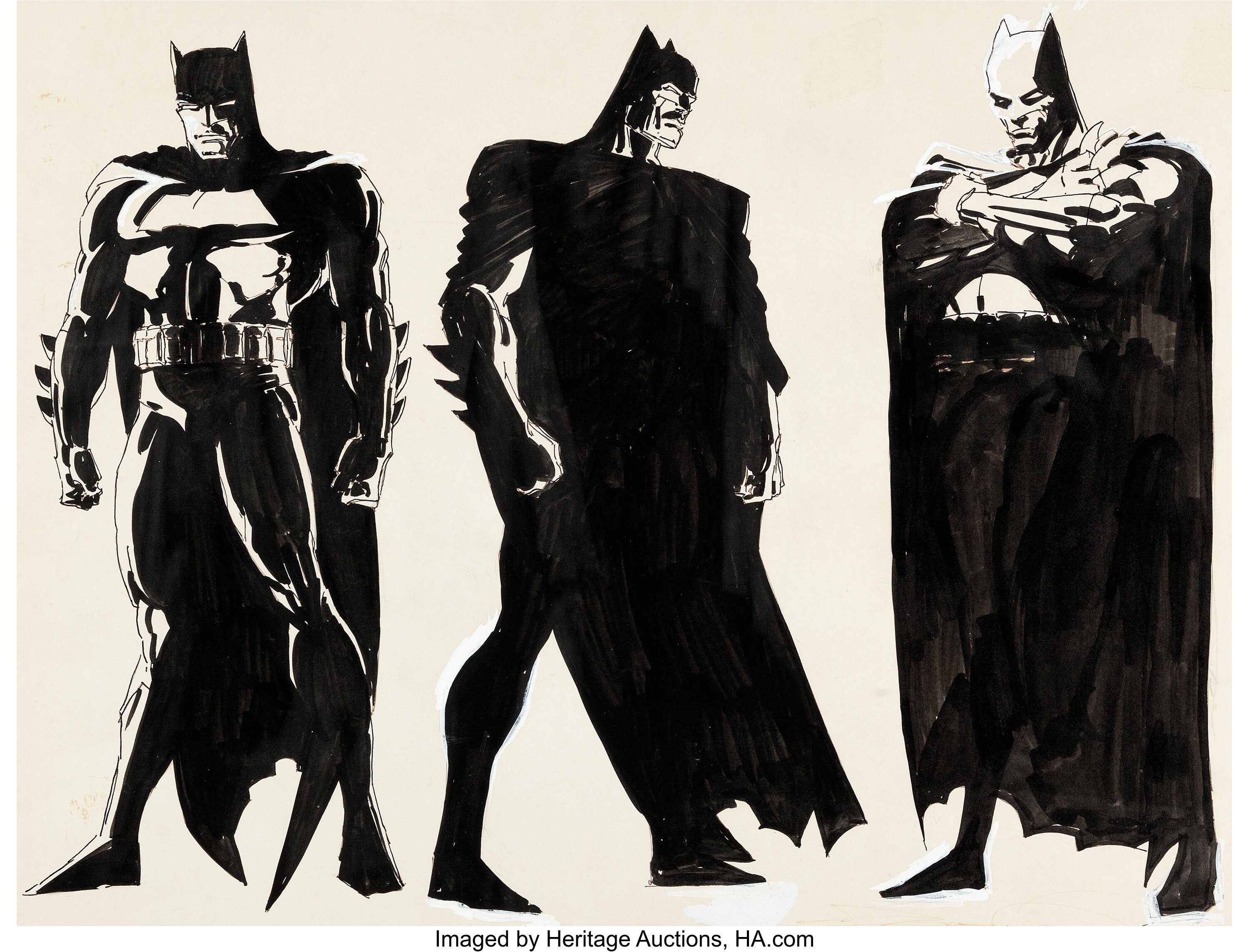 frank miller batman art