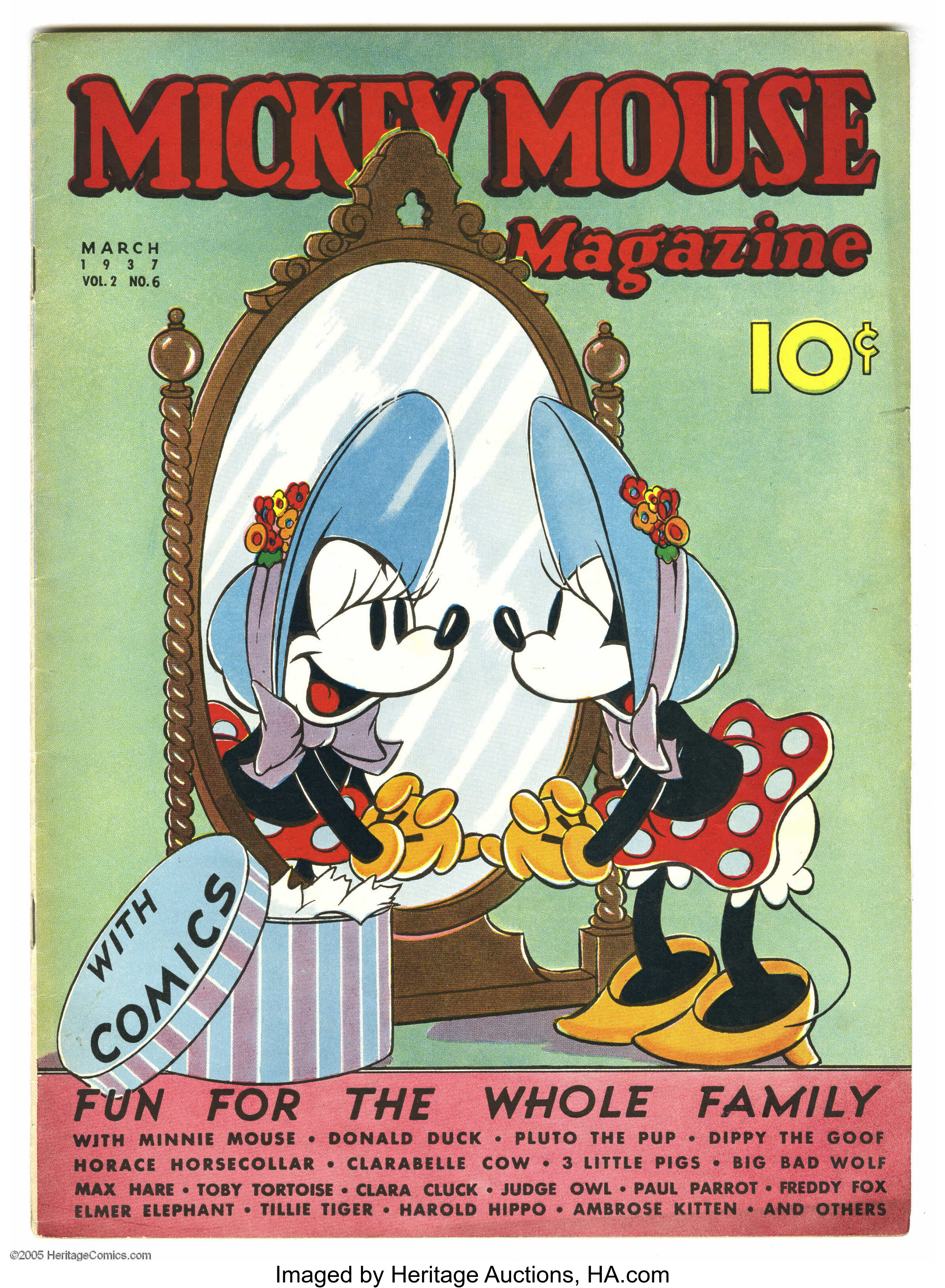 Mickey Mouse Magazine V2#6 (K. K. Publications, Inc., 1937) | Lot 