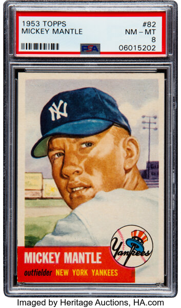 Lot Detail - 1953 TOPPS #82 MICKEY MANTLE AUTOGRAPHED PSA/DNA GEM MINT 10  (AUTO.)