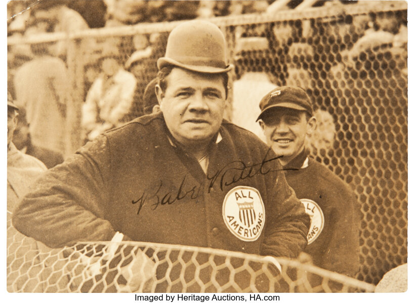 Hats Off to Babe Ruth, Whose Super-Rare 1934 Game-Used Tour of Japan Cap  Crowns a Stellar Lineup of Sports Treasures to Be Auctioned December 17