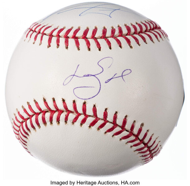 Manny Ramirez Autographed Baseball