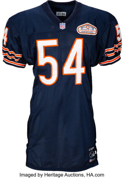 Chicago Bears Nike Game Used Jersey Shirt XL #1 Compression