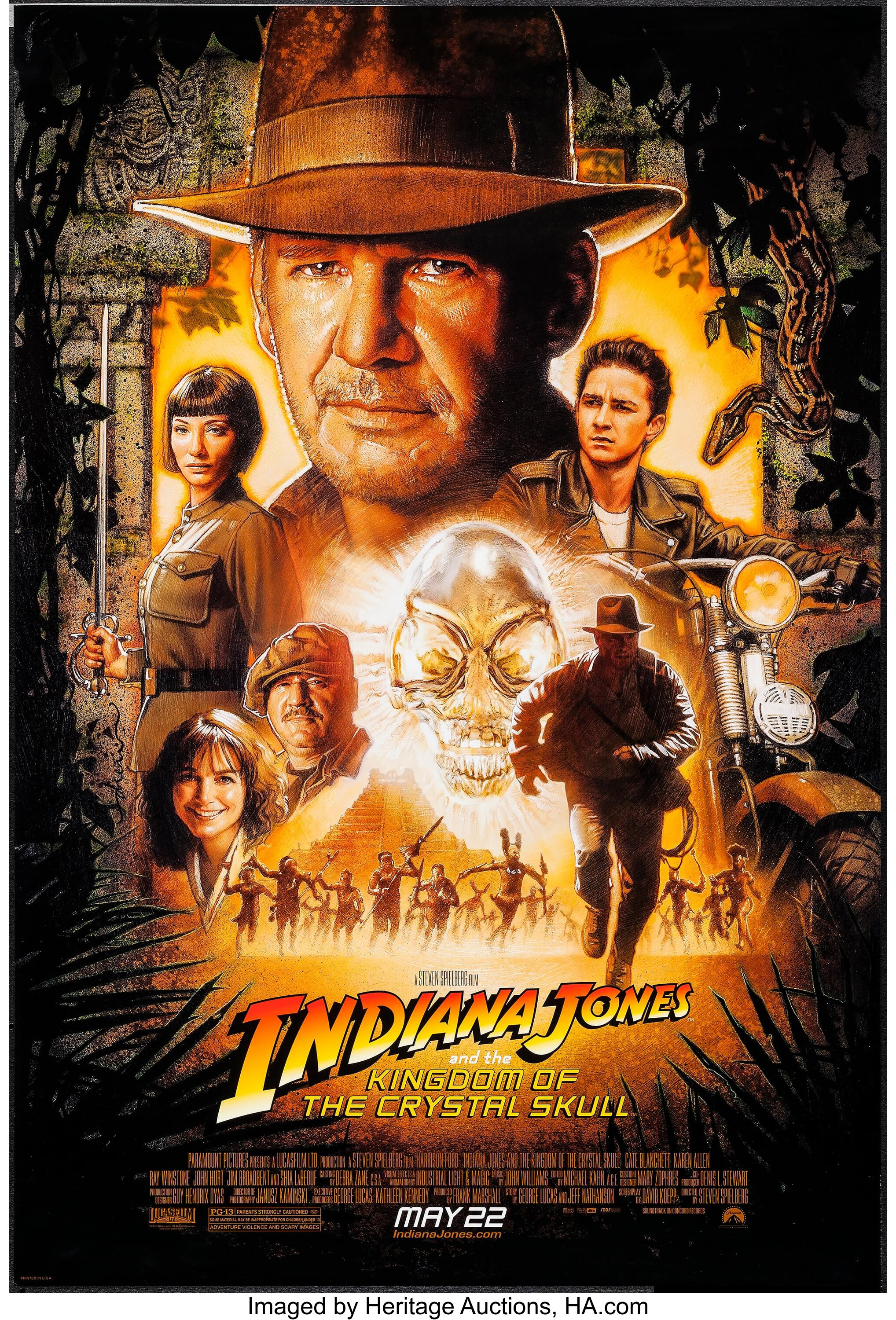 Indiana Jones and the Kingdom of the Crystal Skull movie review (2008)