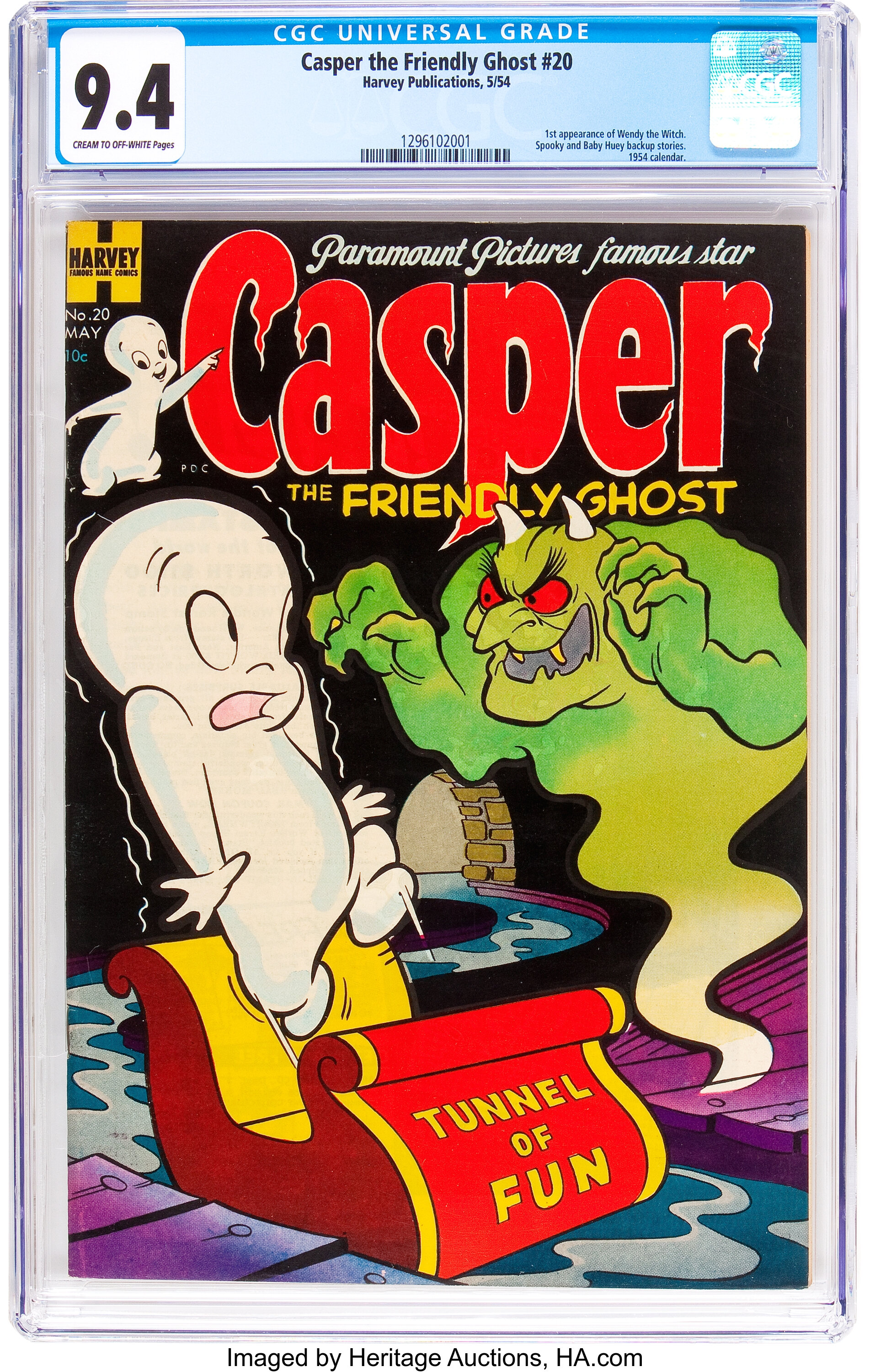 THE FRIENDLY GHOST CASPER #39 HARVEY COMICS 1961 SILVER AGE