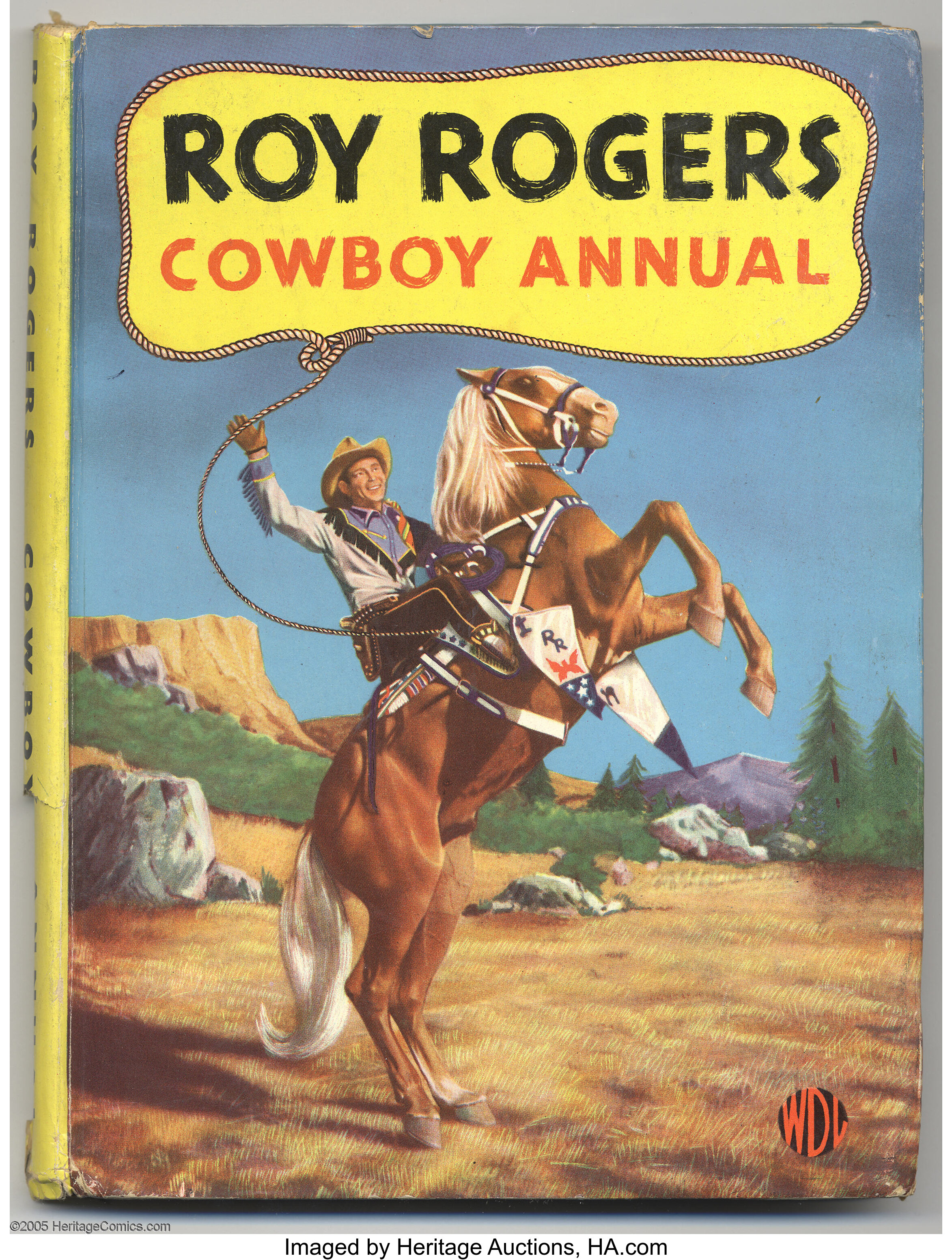 Roy Rogers Cowboy Annual (World Distributors, 1953). This