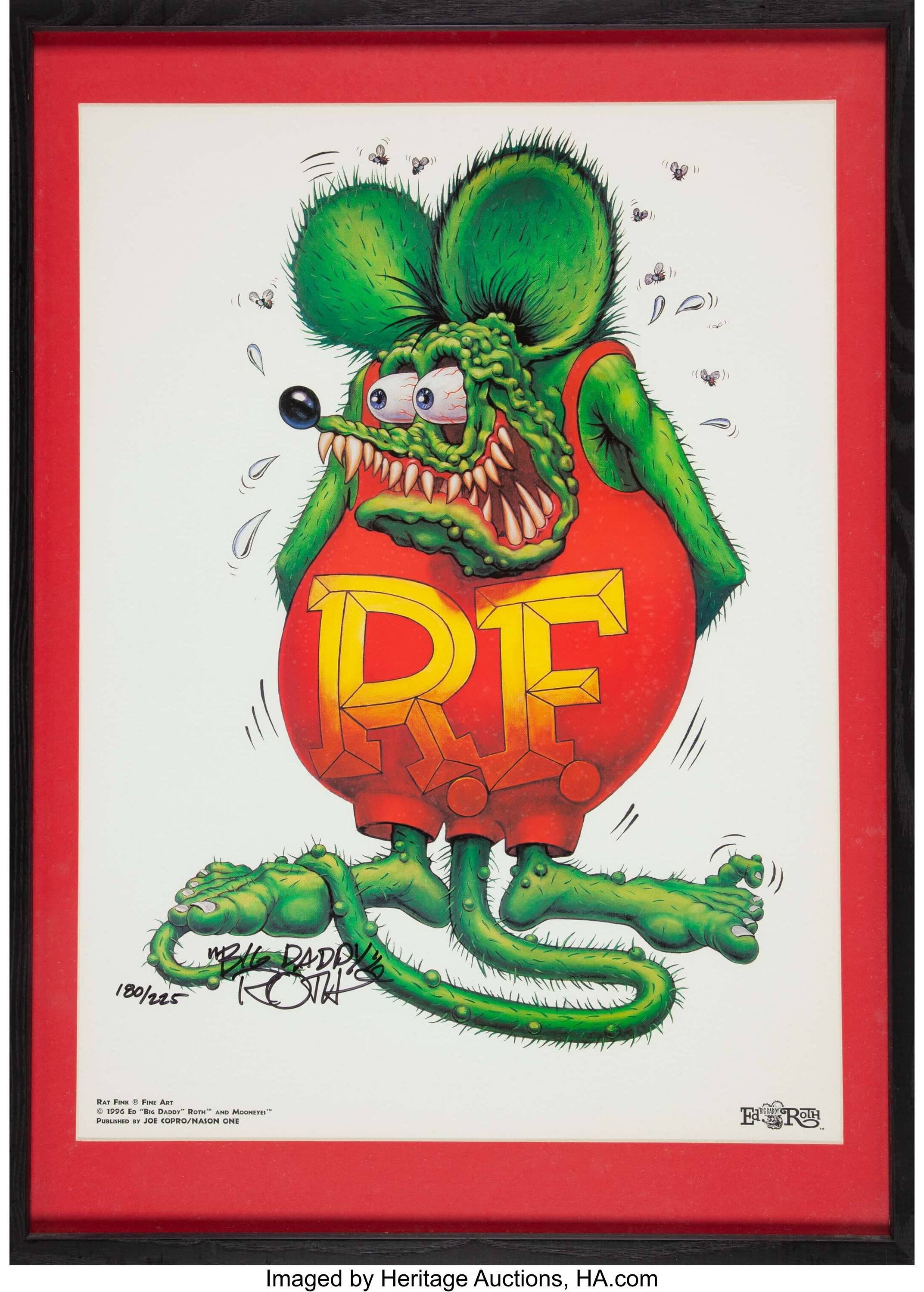 Ed Big Daddy Roth Rat Fink Limited Edition Print 180225 Joe Lot 12831 Heritage Auctions 5850