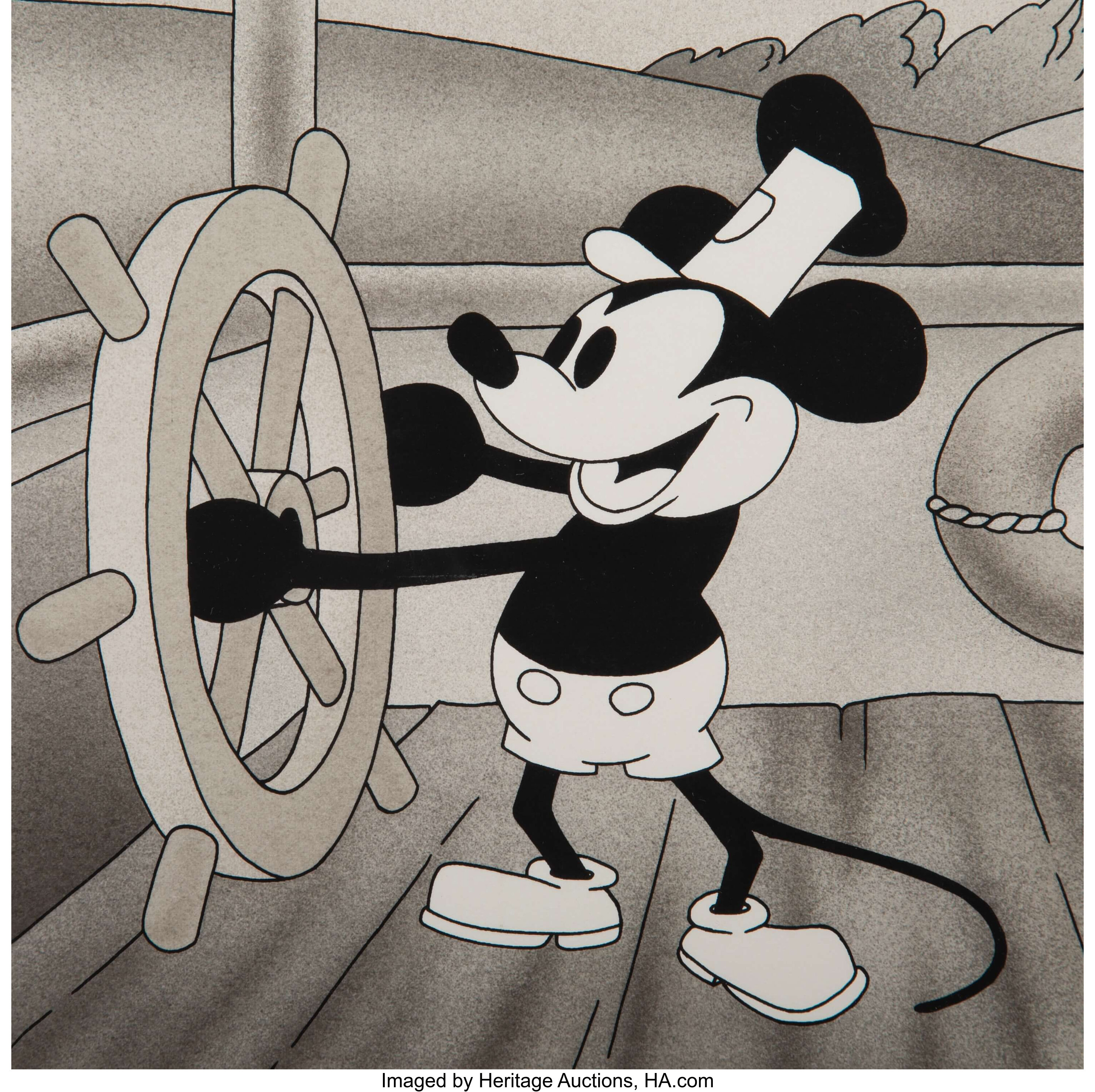 Steamboat Willie Mickey Mouse Boat