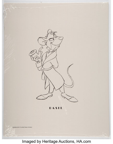 7300 Coloring Pages Disney Great Mouse Detective , Free HD Download