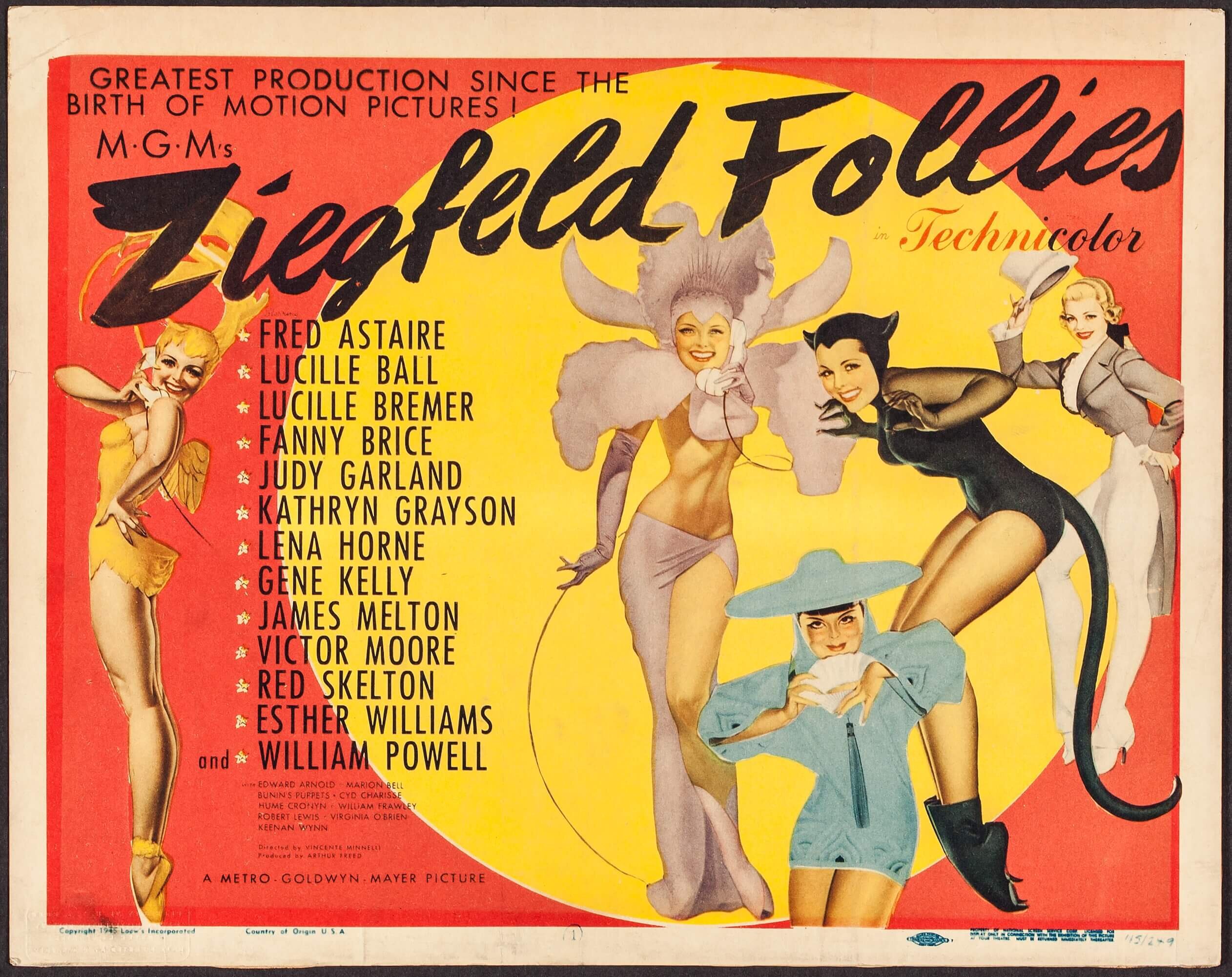 ziegfeld follies poster