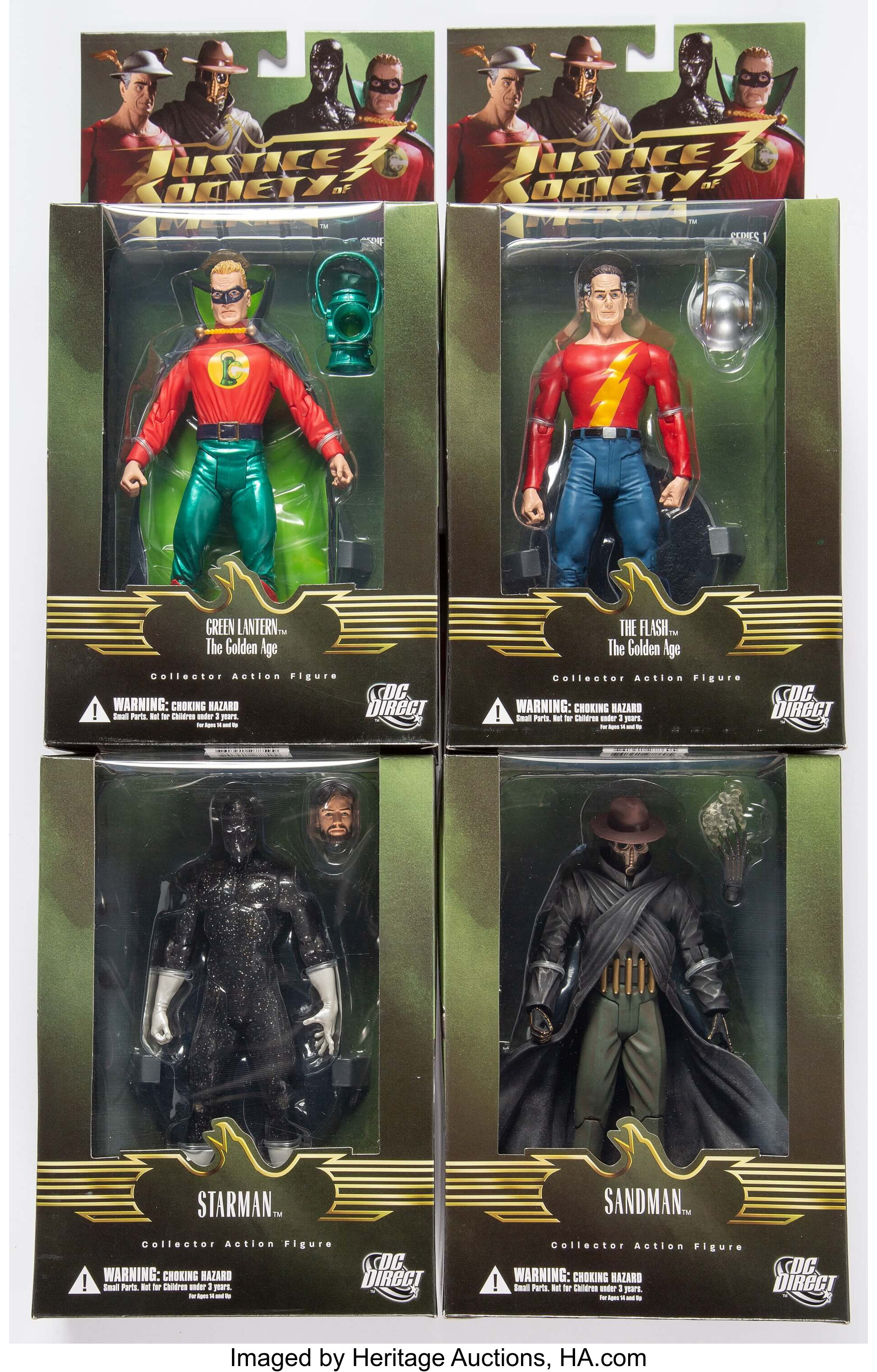 Justice Society of America Action Figures Factory Box Group (DC