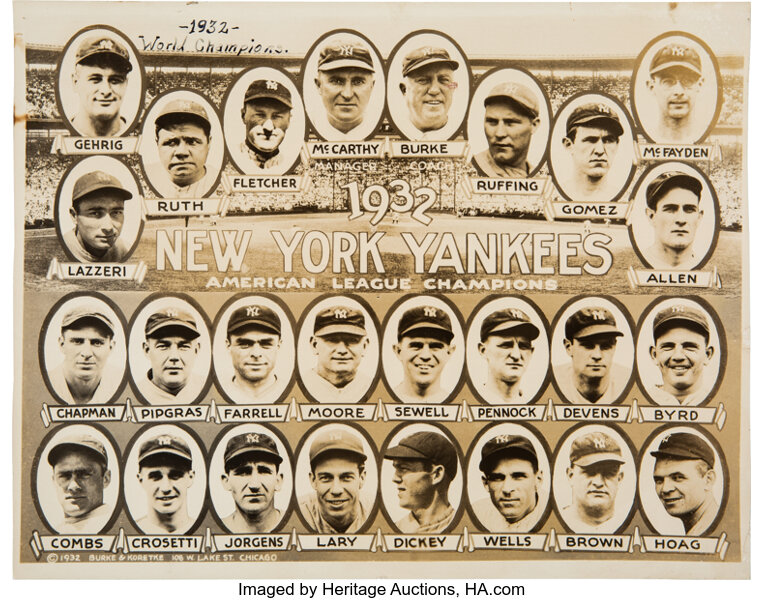 The 1932 New York Yankees