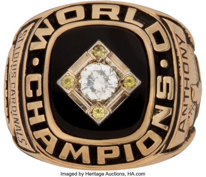 St. Louis Cardinals 1967 Bob Gibson MLB World Series Championship Ring