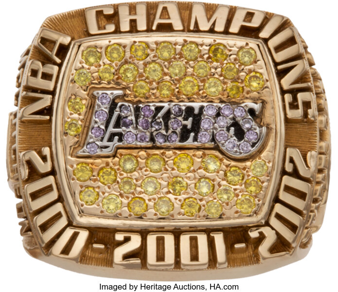 2001 NBA Champion Los Angeles Lakers