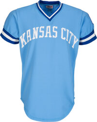 George Brett 1979 Kansas City Royals Game Used Jersey - Game Used Only