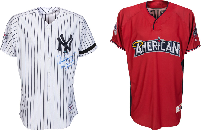 2010 Alex Rodriguez All-Star Game Worn Uniform, Batting Practice