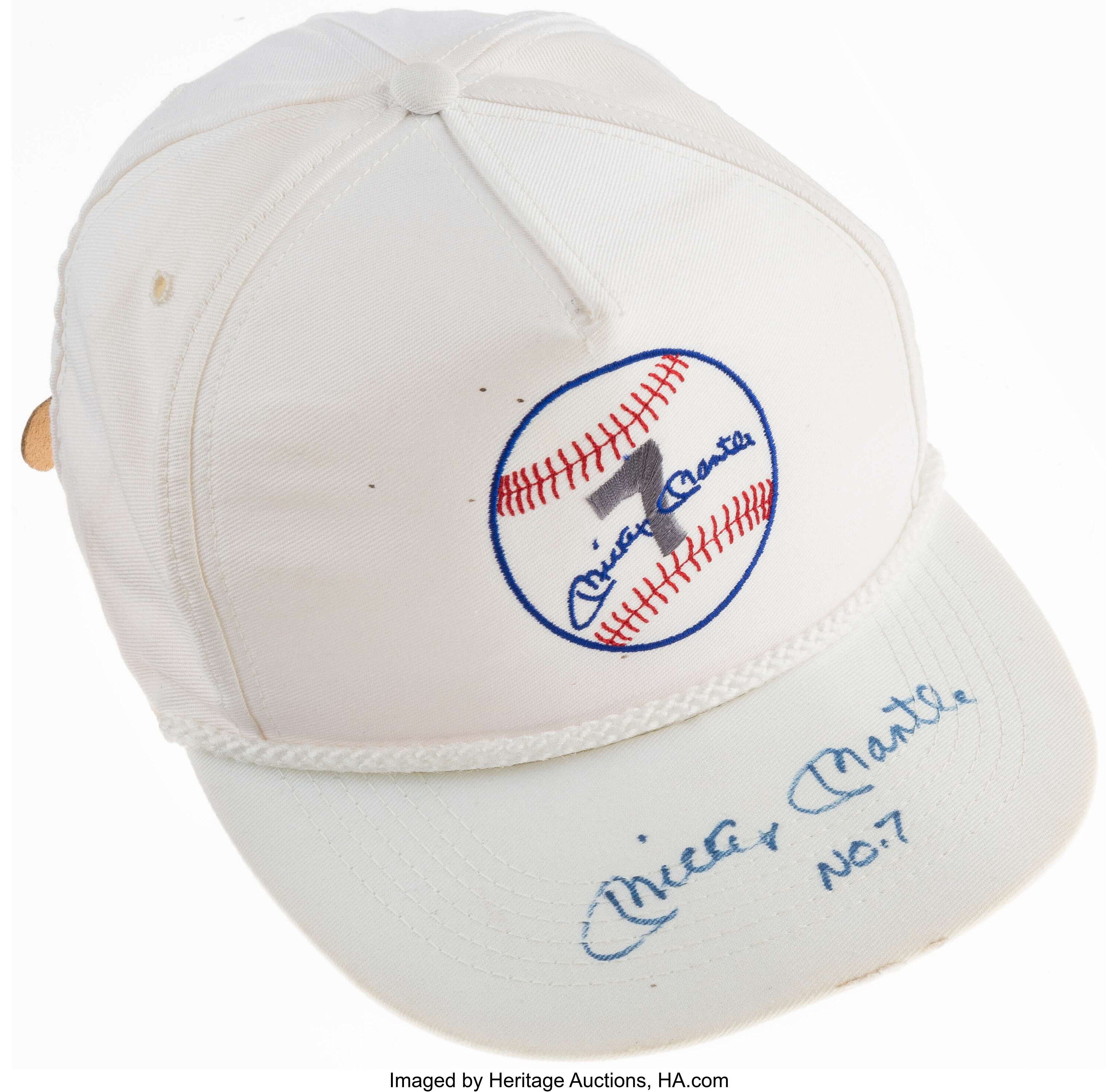 mickey mantle hat