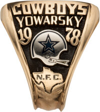 1978 Dallas Cowboys NFC Championship Ring Presented to Cornell, Lot #82167