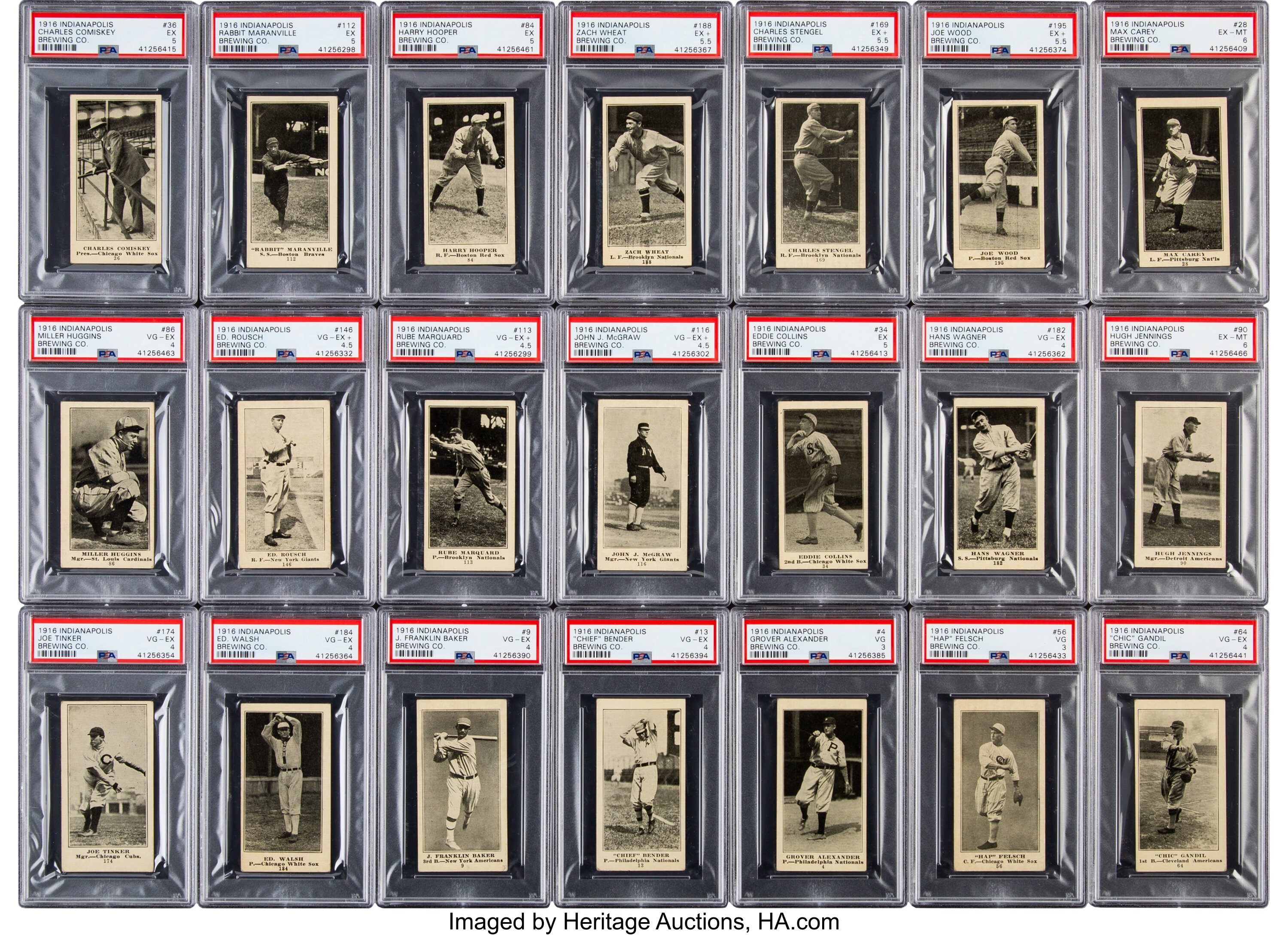 1916 M101-5 Blank Back Babe Ruth Rookie #151 PSA VG-EX 4., Lot #80966