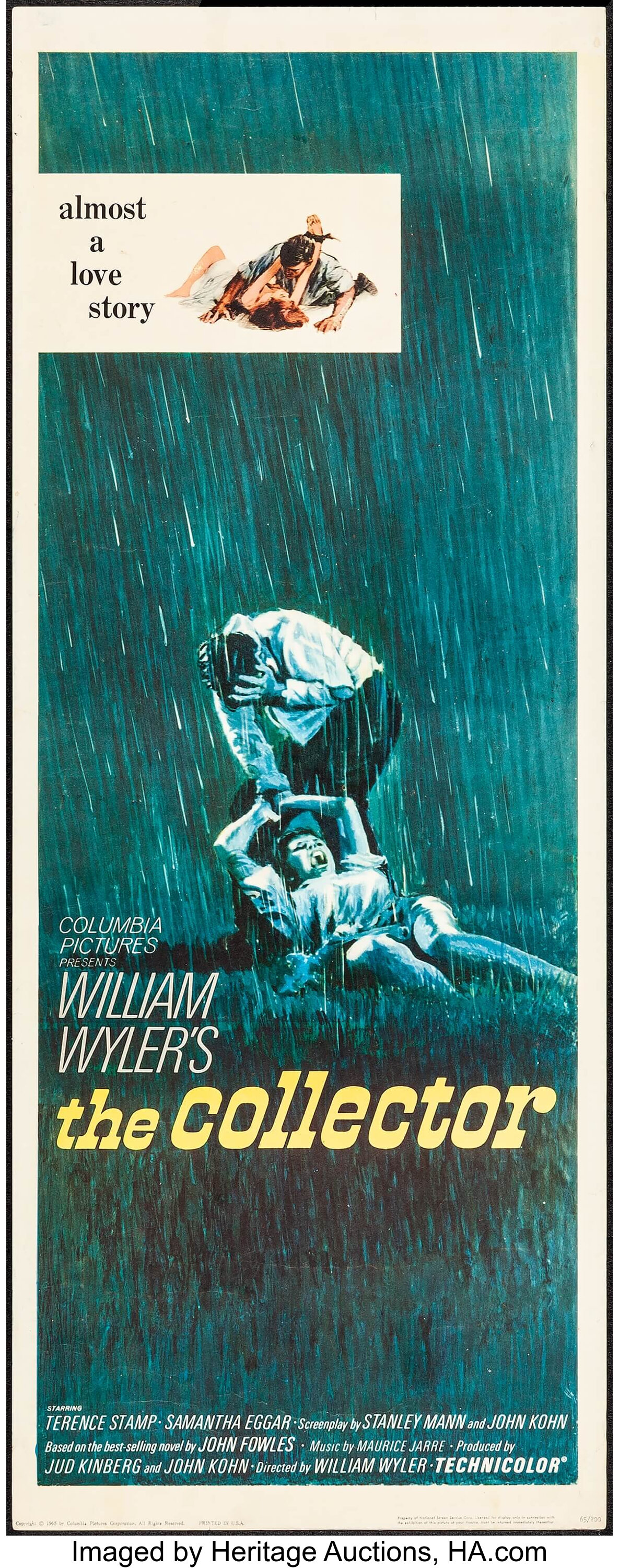 the collector 1965 poster