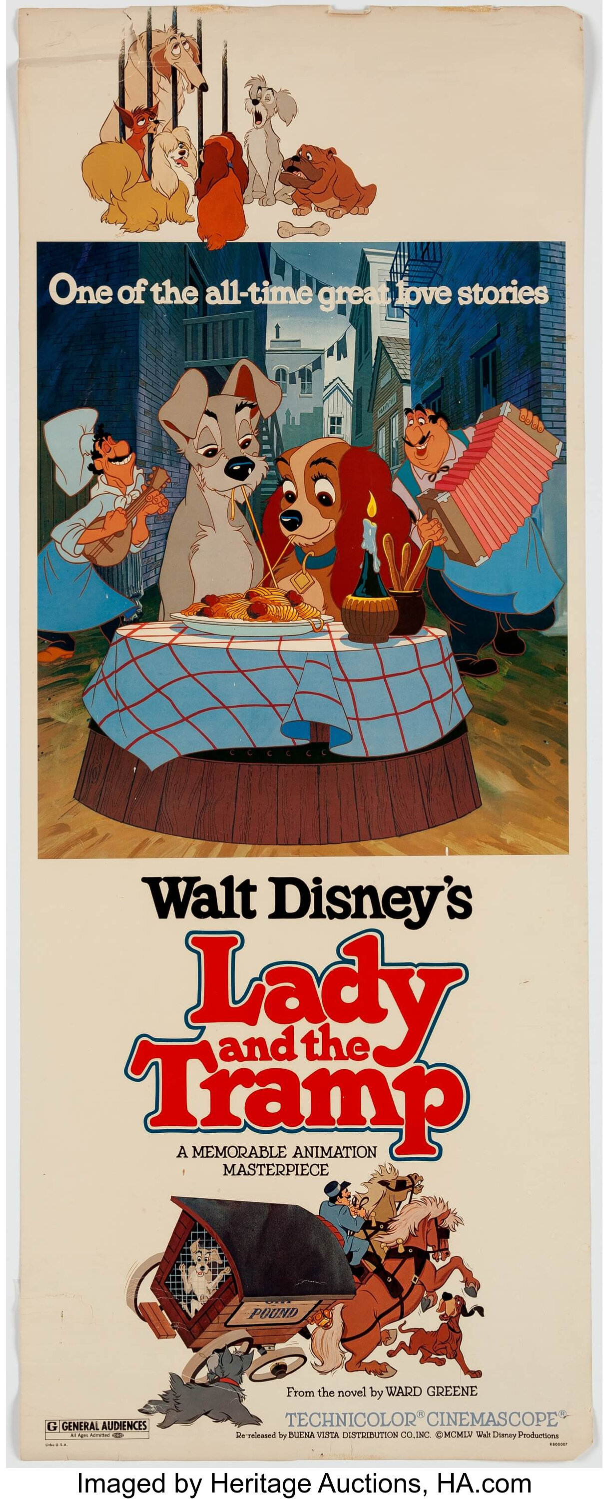 lady and the tramp poster 1955