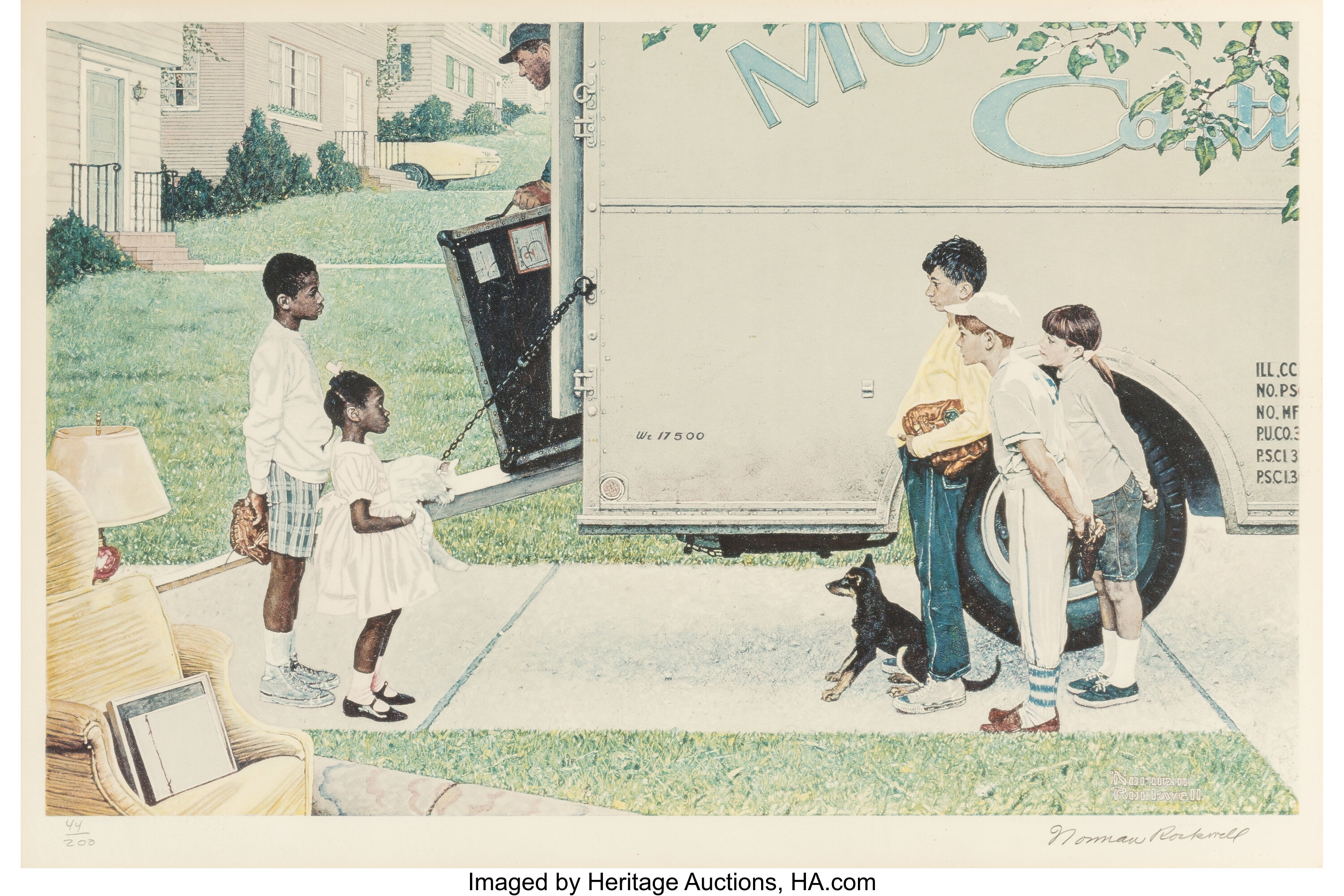 moving day norman rockwell