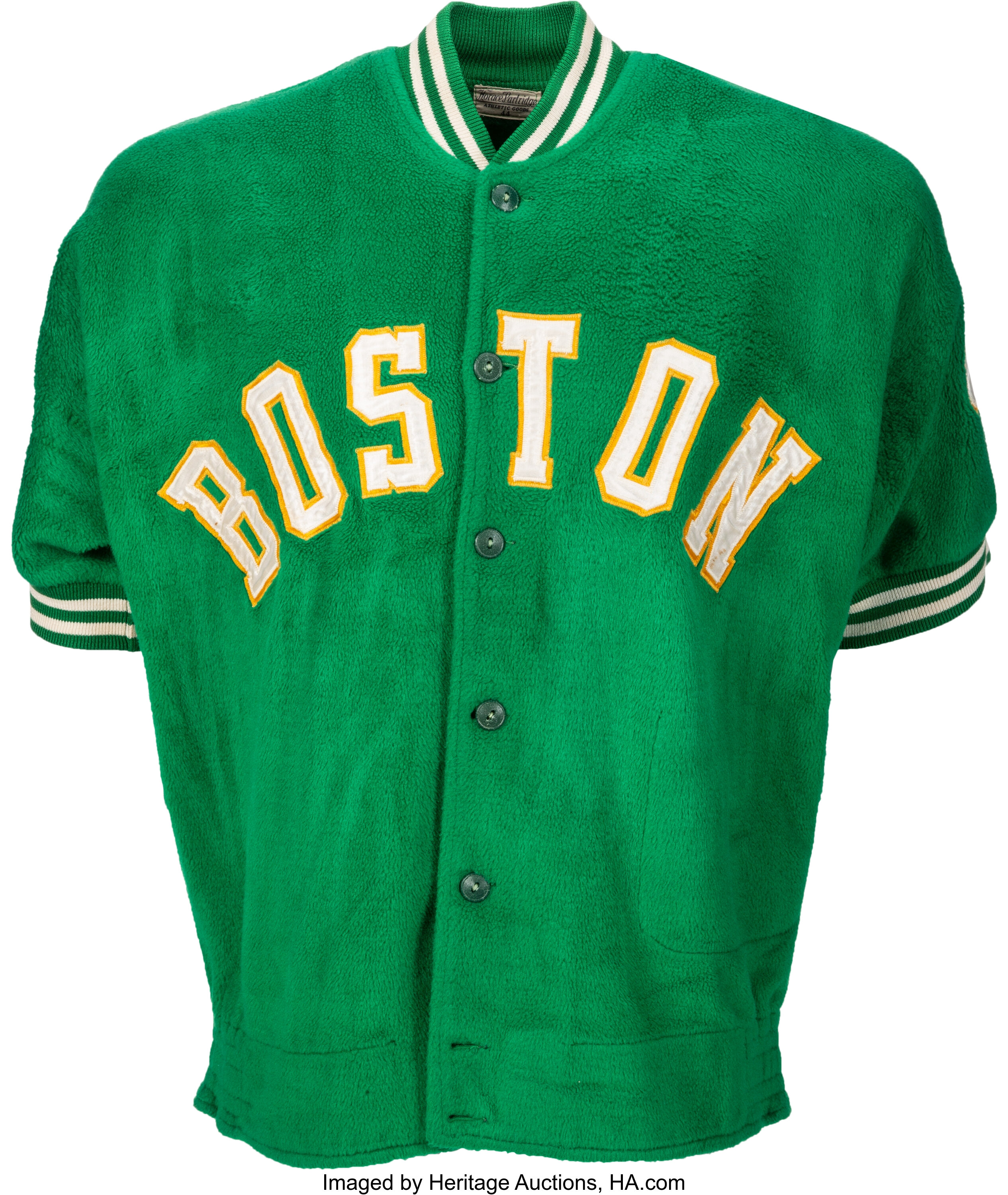 Men's Vintage 80s Starter Boston Celtics Green Mesh Warm Up Practice  Jersey Sz L