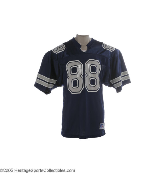 Unsigned Michael Irvin Jersey #88 Dallas Custom Stitched Blue Football No  Brands/Logos Sizes S-3XLs 