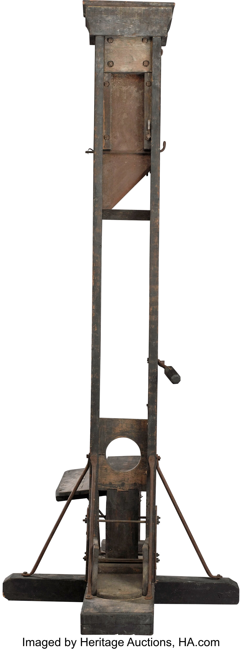 A Guillotine. ... Antiques Decorative Americana | Lot #43317 | Heritage ...