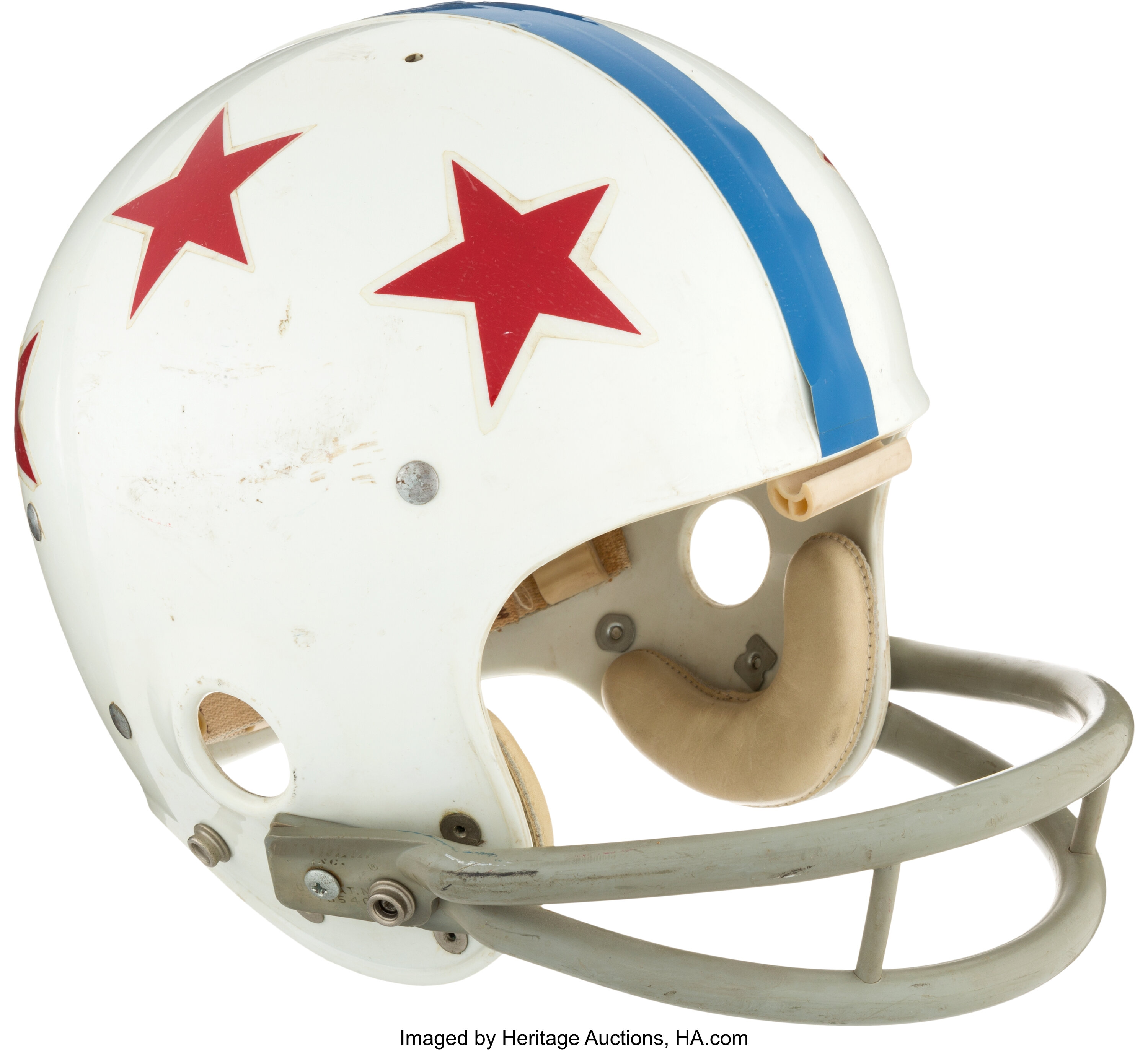 1976 Mike Kruczek Game Worn College All Stars Helmet. Football, Lot  #51404