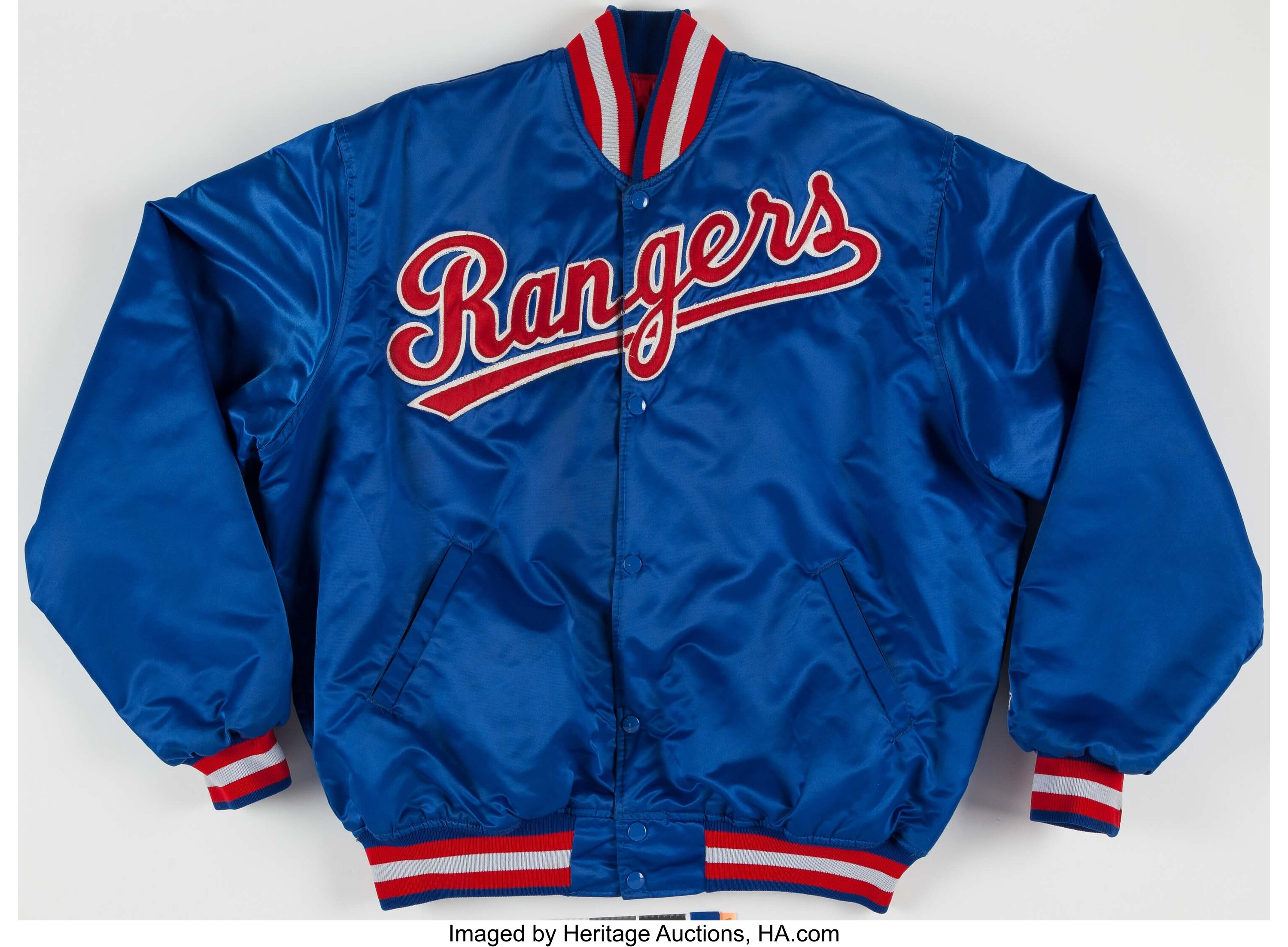 Vintage 90s Starter Texas Rangers Jacket XL Baseball