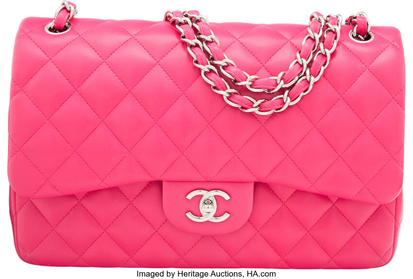 Chanel Caviar Quilted Jumbo Classic Pink Double Flap