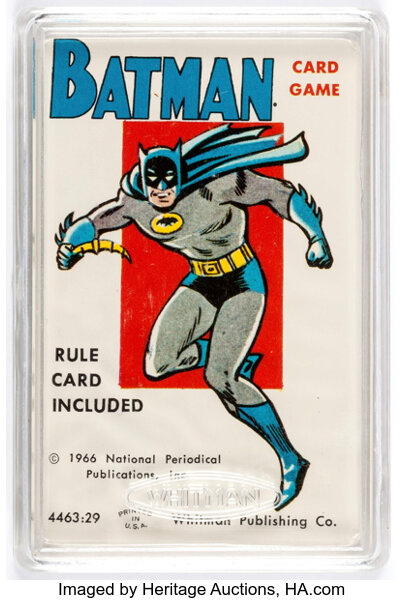 Top 50+ imagen 1966 national periodical publications batman card