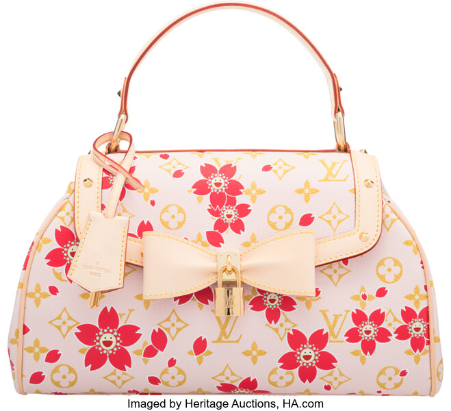 Louis Vuitton Monogram Cherry Blossom Sac Retro Pink