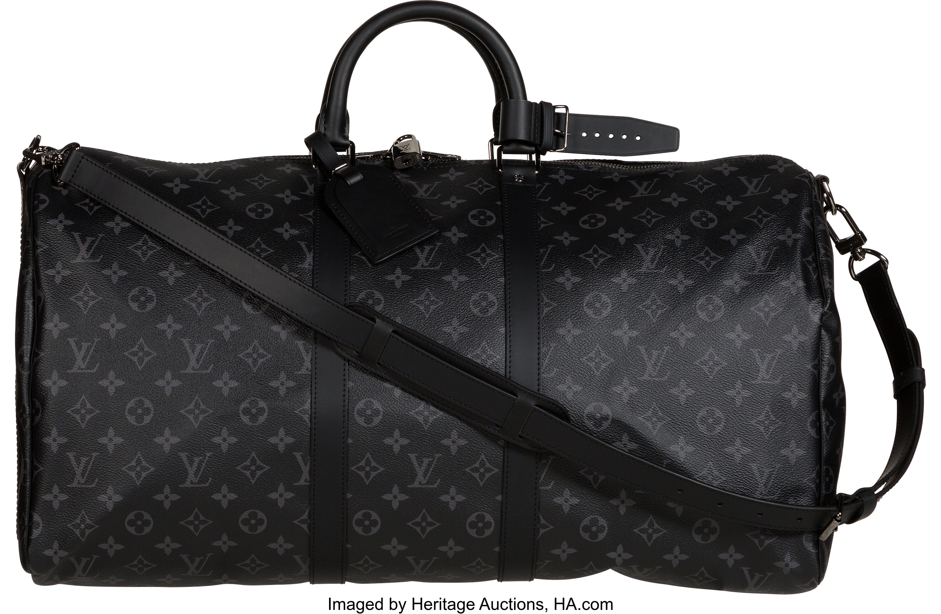 Sold at Auction: Louis Vuitton x Supreme Bandouliere 55 Keepall