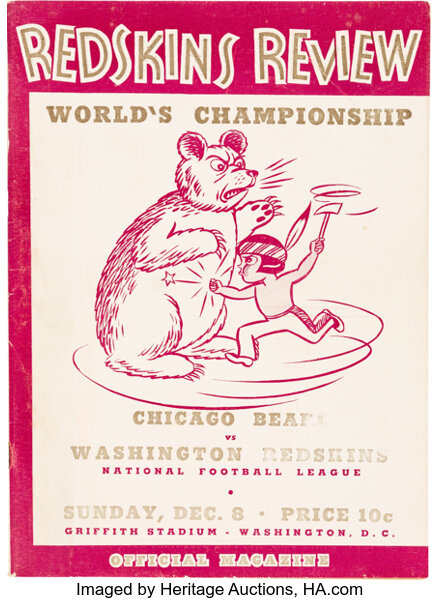 Chicago Bears win 1940 NFL title 73-0 