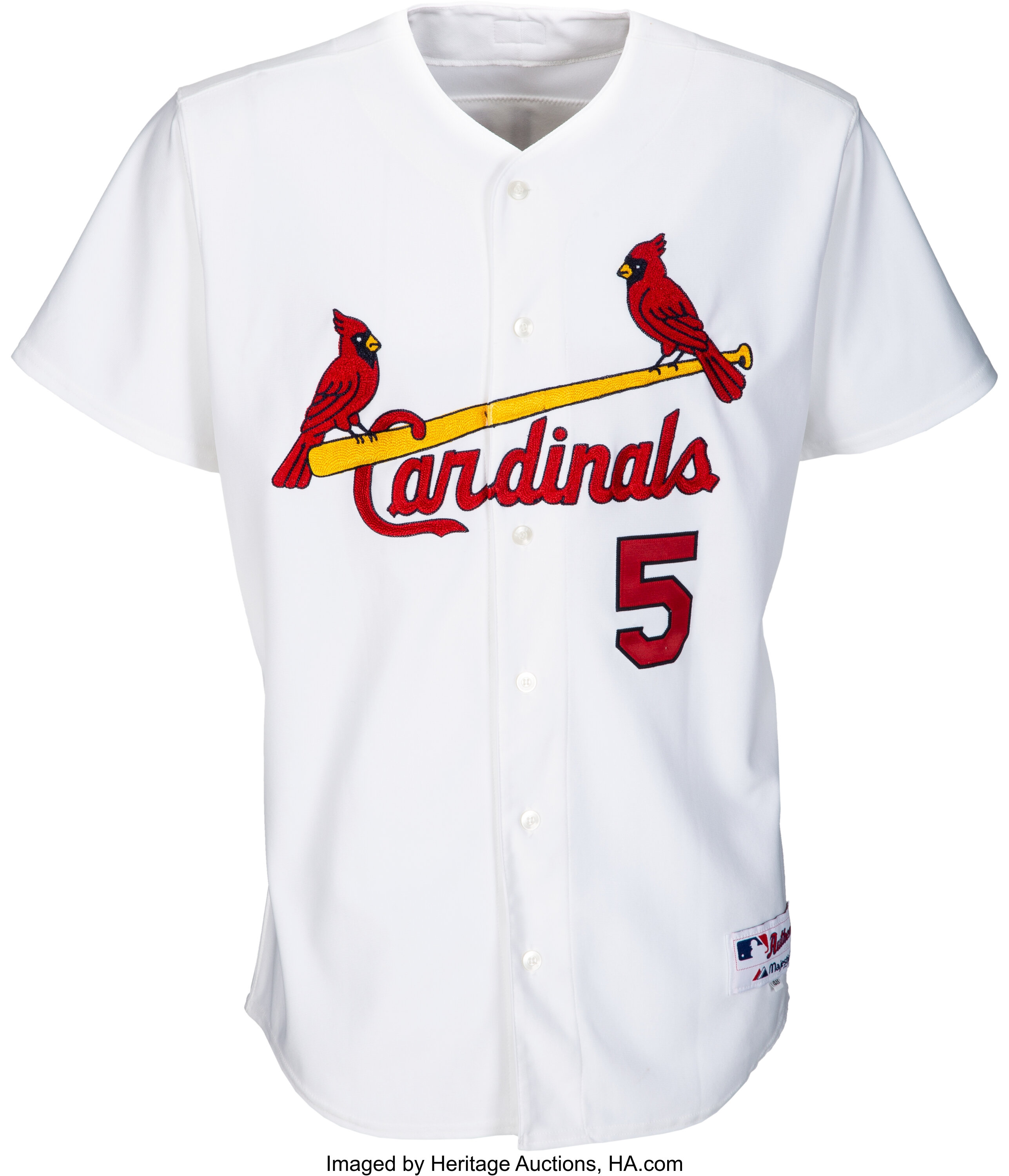 Albert Pujols 1953 St. Louis Cardinals Authentic Turn Back the Clock  Jersey