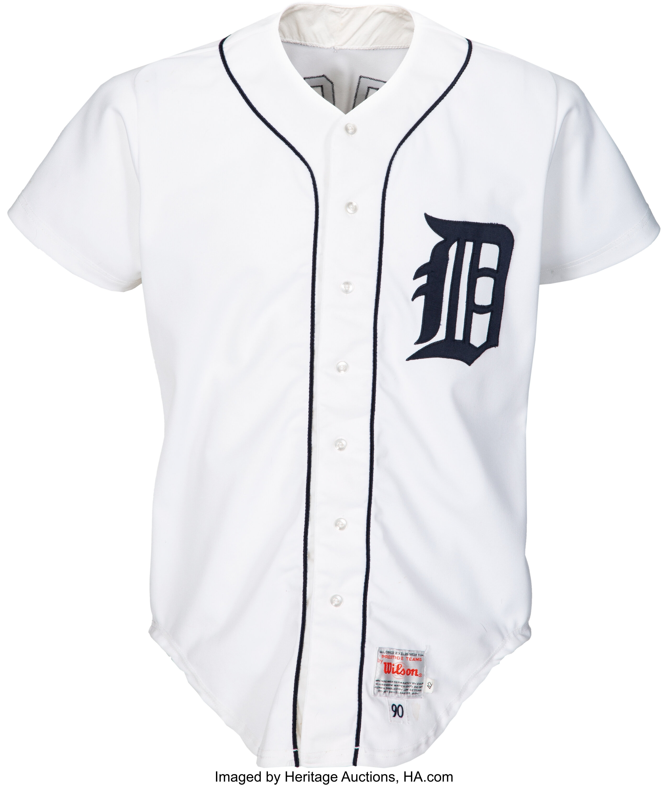 Willie Hernandez Autographed Detroit Tigers Jersey at 's