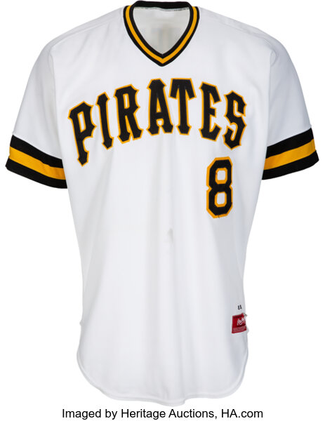 1985 Willie Stargell Game Worn Pittsburgh Pirates Coach's Jersey, Lot  #50524