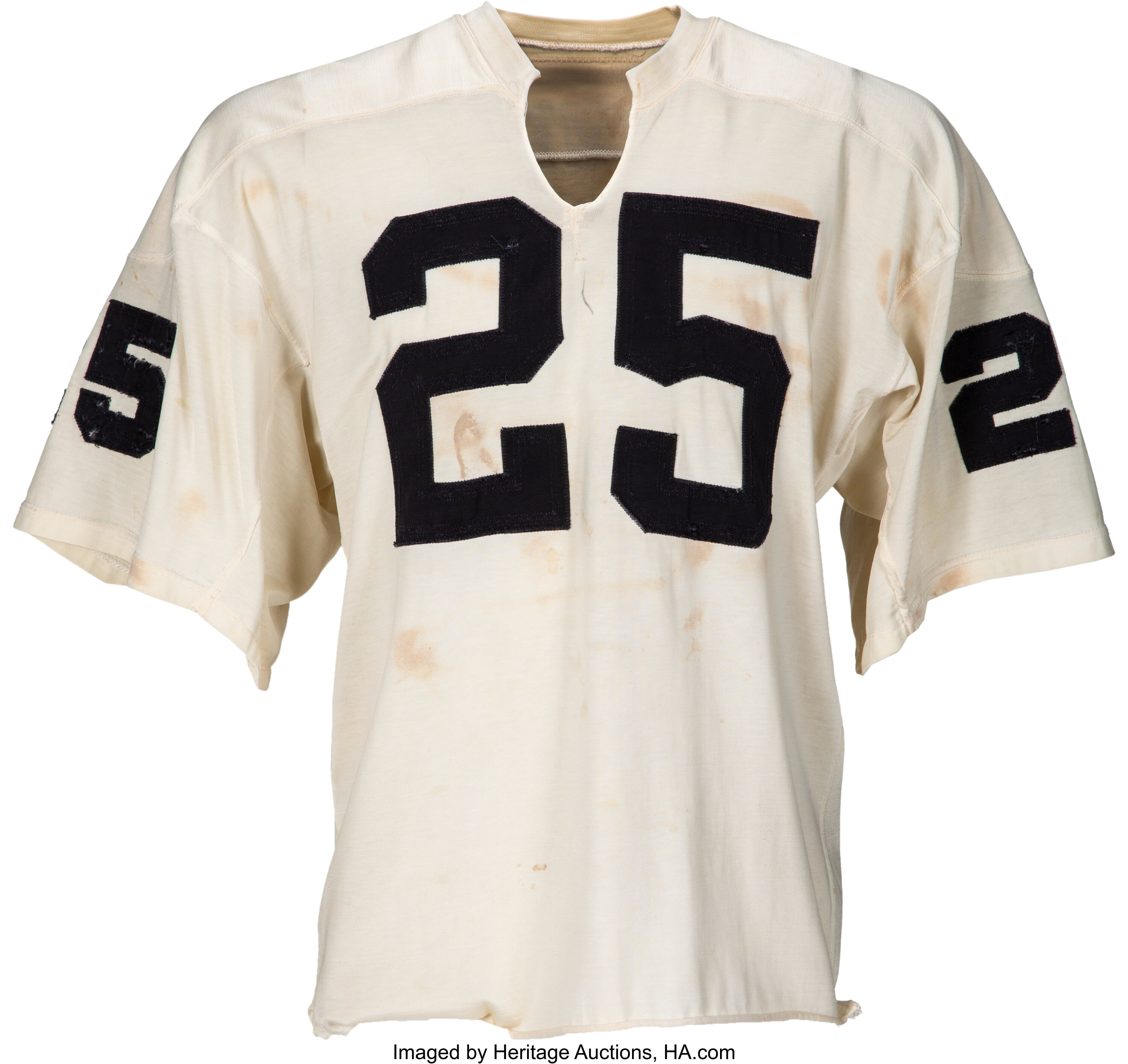 1970-71 Fred Biletnikoff Game Worn & Signed Oakland Raiders