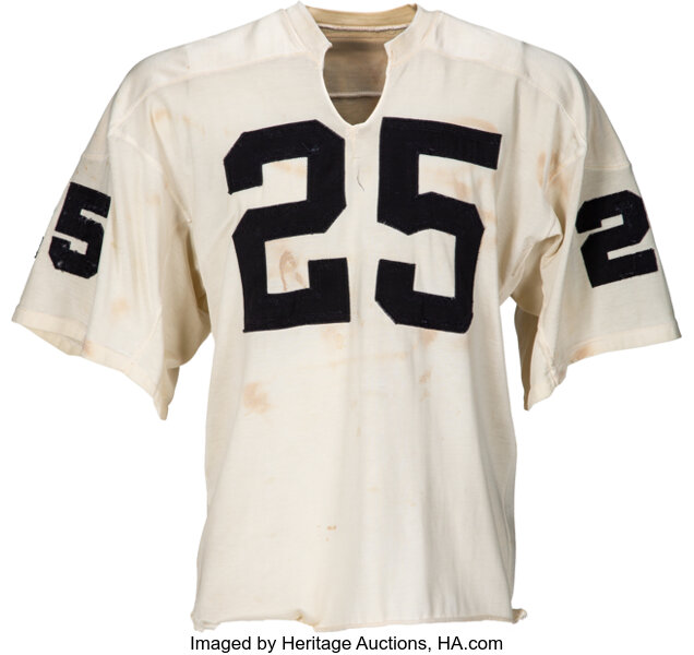 1970-71 Fred Biletnikoff Game Worn & Signed Oakland Raiders