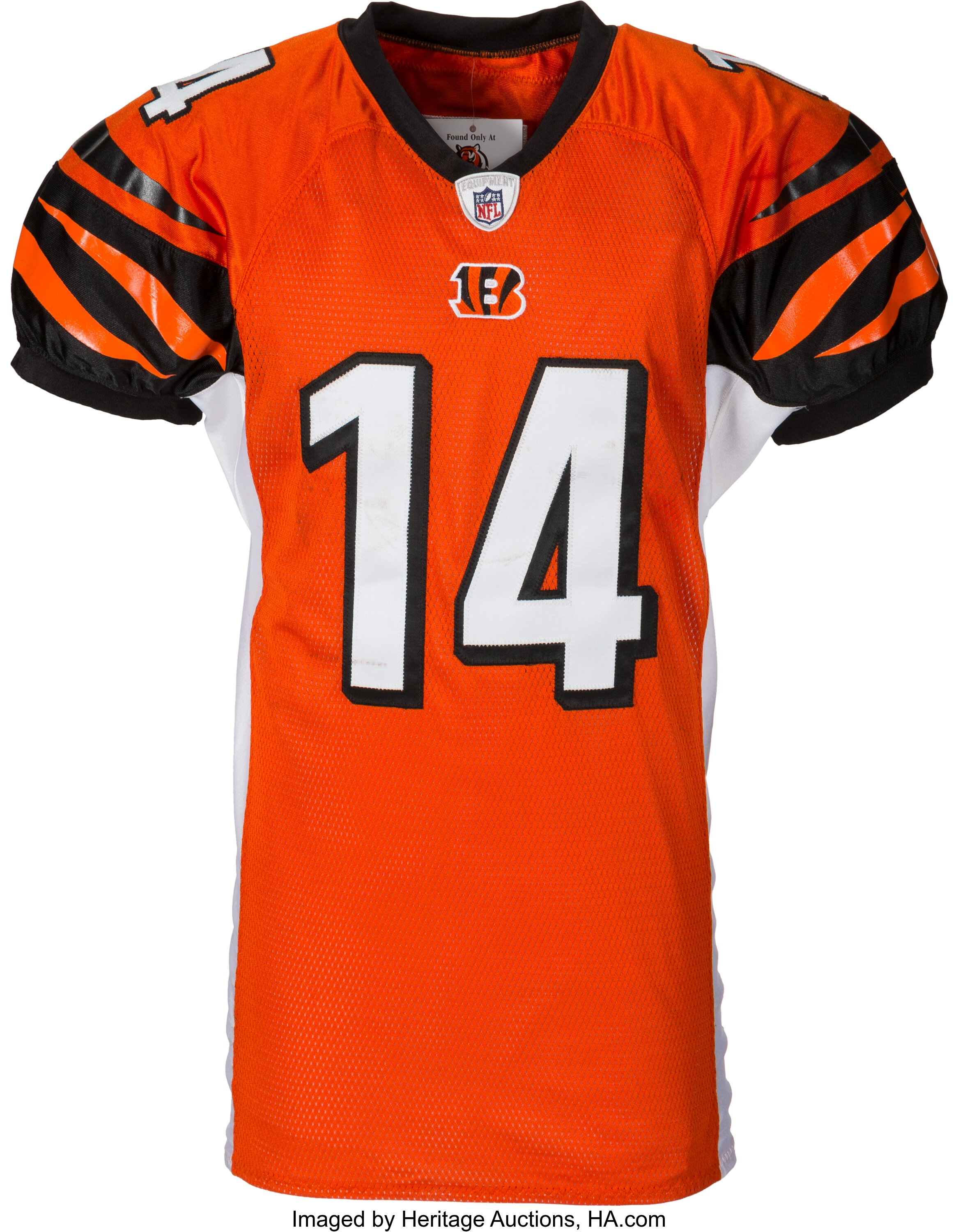 ANDY DALTON AUTOGRAPHED JERSEY (LEAF CERTIFIED #128572)