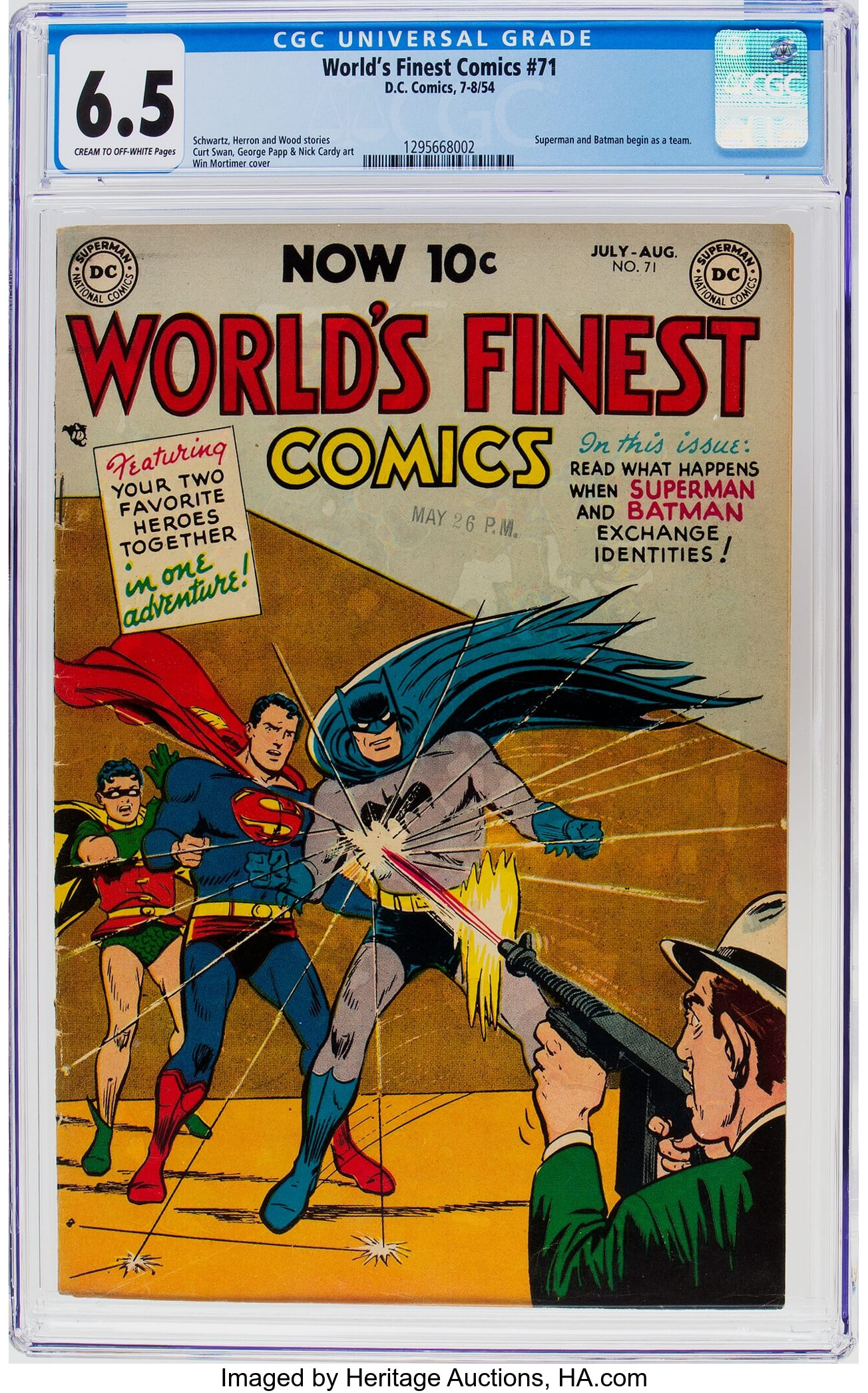 How Much Is World's Finest Comics #71 Worth? Browse Comic Prices | Heritage  Auctions