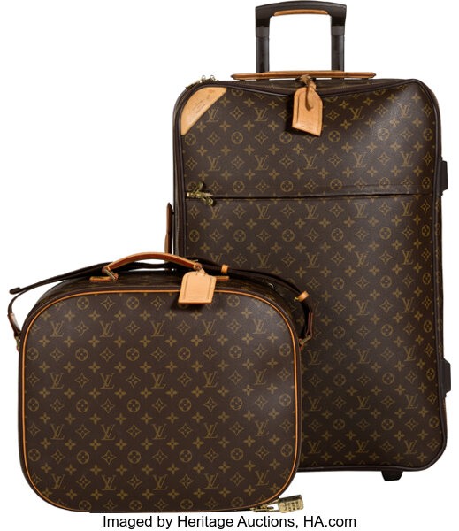 Vintage Louis Vuitton luggage in Somerset sale - Antique Collecting